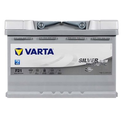 Автомобільний акумулятор VARTA Silver Dynamic AGM 80Ah 800А R+ (правий +) F21 564958891430 фото