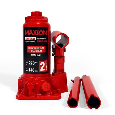 Домкрат гідравлічний MAXION MXAC-ВJ2Т; 2 тонни. Висота підйому 148-278 mm 47631 фото