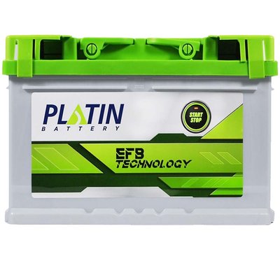 Автомобільний акумулятор PLATIN EFB 75Ah 720A R+ (правий +) SMF L3B 564958893467 фото