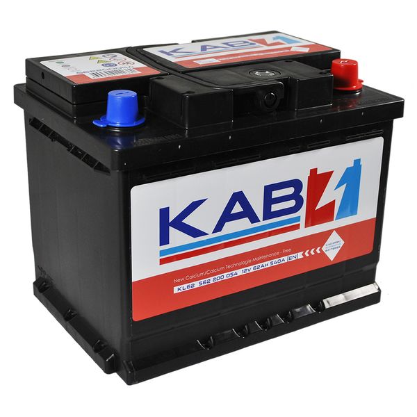 Автомобільний акумулятор KAB Red SMF (L2) 62Ah 540A R+ 566125885292 фото