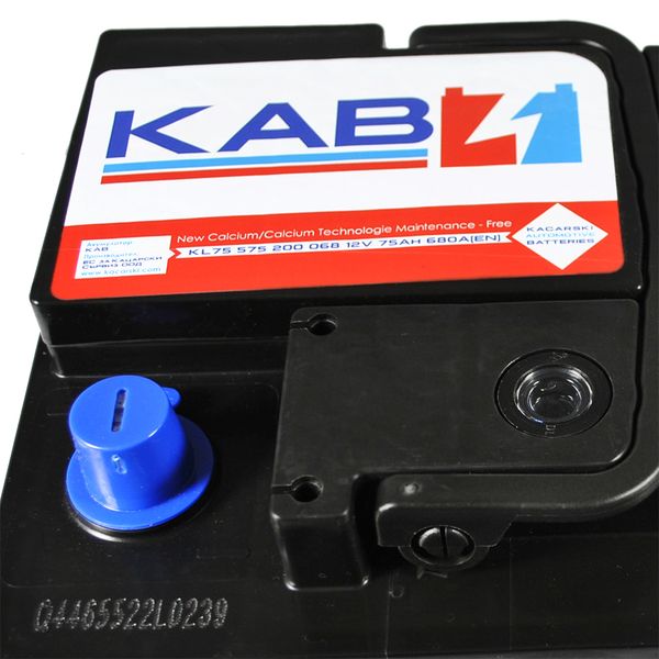 Автомобільний акумулятор KAB Red SMF (L3) 75Ah 680A R+ 566125885330 фото