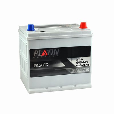 Автомобільний акумулятор PLATIN Silver Asia 68Ah 640A R+ (правий +) SMF 564958891291 фото