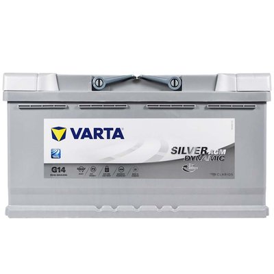 Автомобільний акумулятор VARTA Silver Dynamic AGM 95Ah 850А R+ (правий +) G14 564958891427 фото