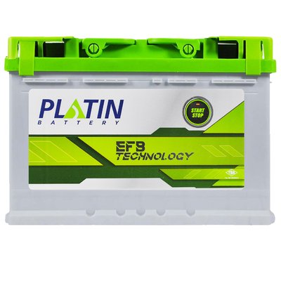 Автомобільний акумулятор PLATIN EFB SMF (L3) 75Ah 760A R+ 566125885428 фото