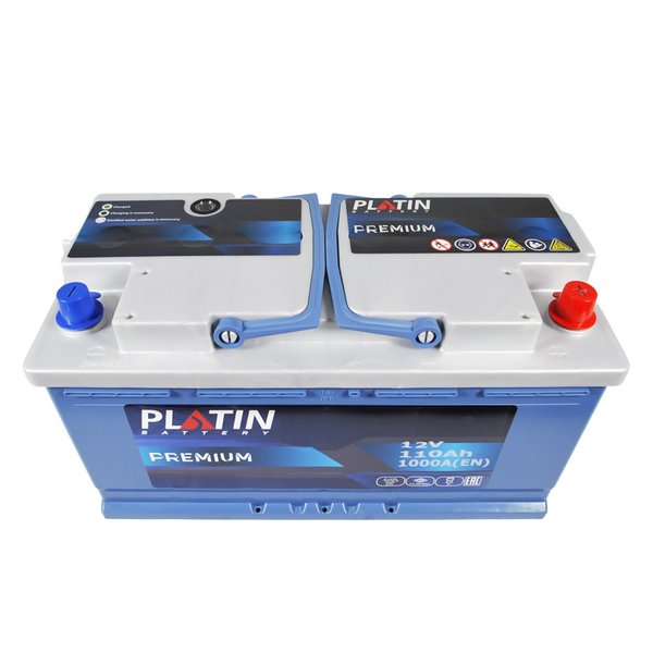Автомобільний акумулятор PLATIN Premium 110Ah 1000A R+ (правий +) MF L5 564958893473 фото