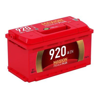Автомобільний акумулятор MAXION Premium Plus 100Аh 920A R+ (правий +) 564958887992 фото