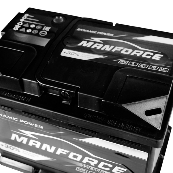 Автомобільний акумулятор MANFORСE 60Ah 600A L+ (лівий +) MF L2 564958892350 фото