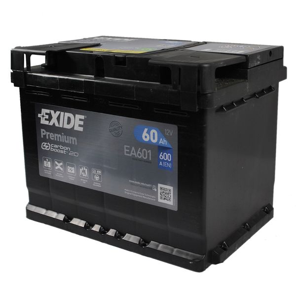 Автомобільний акумулятор EXIDE Premium (EA601) 60Аh 600Ah L+ 566125885167 фото