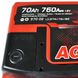 Автомобільний акумулятор ZAP AGM (L3) 70Ah 760A R+ (570 02) 566125885359 фото 3