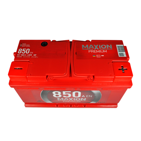 Автомобільний акумулятор MAXION Premium 100 Аh 850A R+ (правий +) TR L5 564958892477 фото