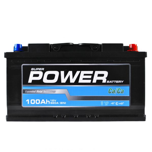Автомобільний акумулятор POWER MF Black (L5) 100Ah 820 R+ 566125885423 фото