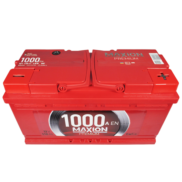 Автомобільний акумулятор MAXION Premium 110Аh 1000A R+ (правий +) TR L5 564958893434 фото