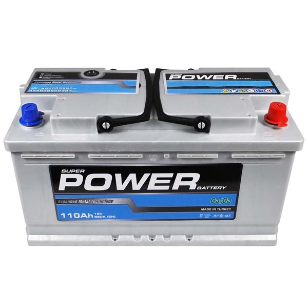 Автомобільний акумулятор POWER Silver 110Ah 960A R+ (правий +) L5 MF 564958894560 фото