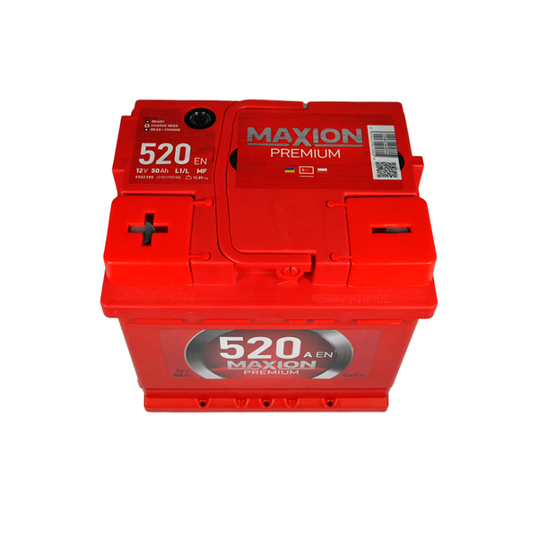 Автомобільний акумулятор MAXION Premium 50Аh 520A L+ (лівий +) TR L1 564958892445 фото