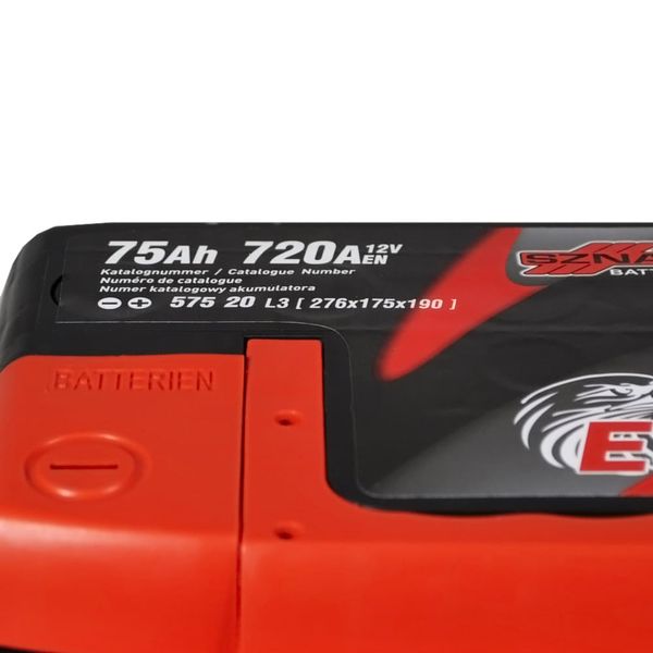 Автомобільний акумулятор SZNAJDER Plus 75Ah 720A R+ (правий +) 575 20 564958886971 фото