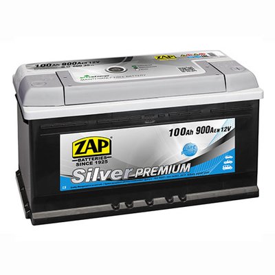 Автомобільний акумулятор ZAP Silver Premium 100Ah 900A R+ (правий +) 600 35 564958888226 фото