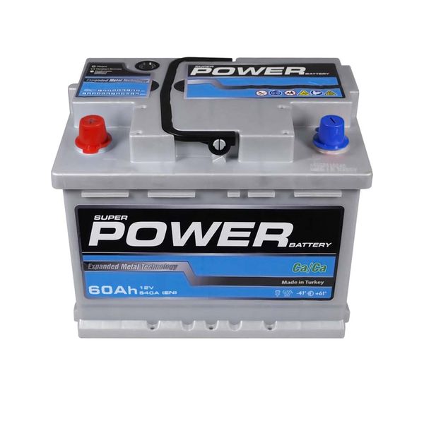 Автомобільний акумулятор POWER Silver 60Аh 540A L+ (лівий +) L2 MF 564958894557 фото