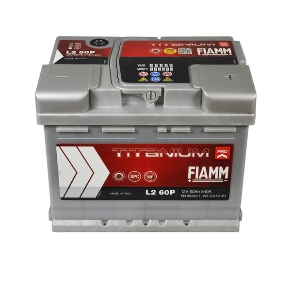 Автомобільний акумулятор FIAMM Titanium Pro 60Аh 540А R+ (правий +) 564958885844 фото