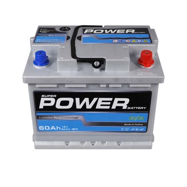 Автомобільний акумулятор POWER Silver 60Аh 540A R+ (правий +) L2 MF 564958894558 фото