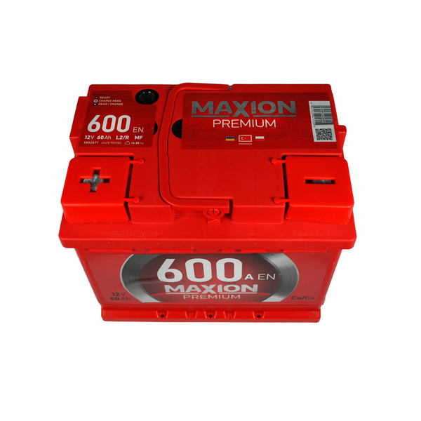 Автомобільний акумулятор MAXION Premium 60Аh 600A L+ (лівий +) TR L2 564958892447 фото