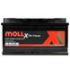 Автомобільний акумулятор MOLL X-Tra Charge (L5) 100Ah 850A R+ (Правий +) 566125883022 фото 1
