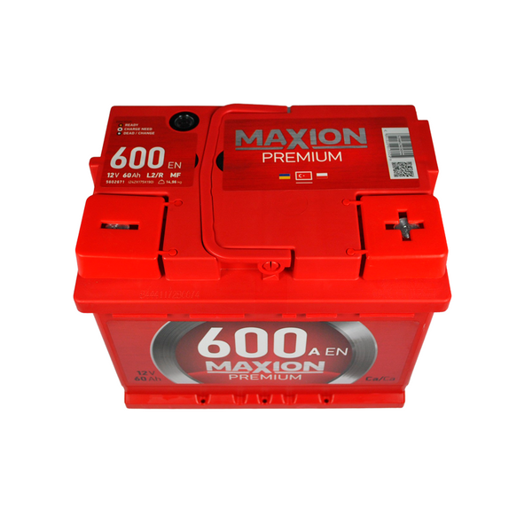 Автомобільний акумулятор MAXION Premium 60Аh 600A R+ (правий +) TR L2 564958892448 фото