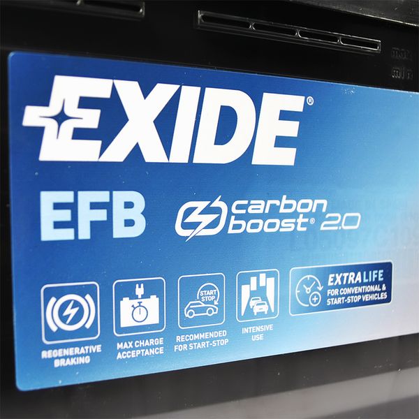 Автомобільний акумулятор EXIDE (EL1000) Start-Stop EFB 100Аh 900A R+ 566125885163 фото