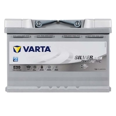 Автомобільний акумулятор VARTA Silver Dynamic AGM 70Ah 760А R+ (правий +) E39 564958891429 фото