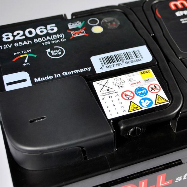 Автомобильные аккумулятор MOLL EFB (L2B) 65Ah 680A R+ (правый +) 566125883015 фото