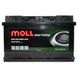 Автомобильные аккумулятор MOLL EFB (L2B) 65Ah 680A R+ (правый +) 566125883015 фото 1