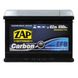 Автомобільний акумулятор ZAP Carbon EFB 62Ah 550A R+ (правий +) L2 (562 05) 564958894624 фото 1