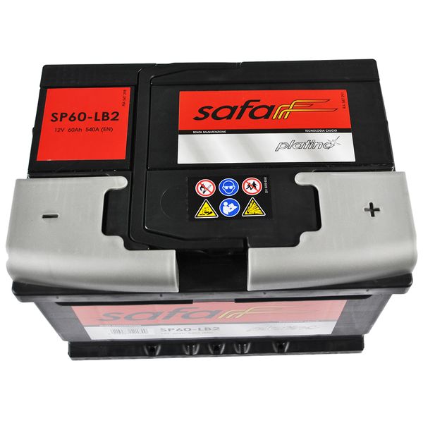 Автомобільний акумулятор SAFA Platino (L1) 60Ah 540A R+ (560 409 054) 566125885265 фото