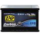 Автомобільний акумулятор ZAP Carbon EFB 77Аh 750А R+ (правий +) 577 05 564958888257 фото 1