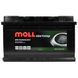 Автомобильные аккумулятор MOLL EFB (L4) 80Ah 800A R+ (правый +) 566125883016 фото 1