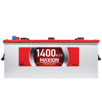 Автомобильный аккумулятор MAXION Premium 200Аh 1400A L+ (левый +) TR D5 564958892612 фото