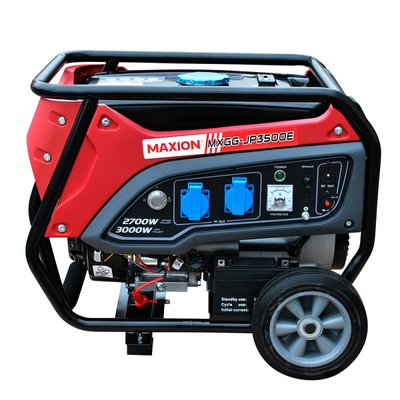 Генератор MAXION (JP3500E) бензин 3,0 кВт ручной+електро старт 1022392 фото