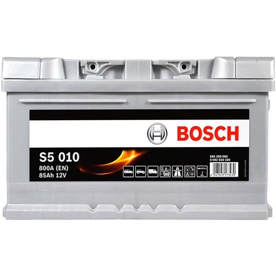 Автомобильный аккумулятор BOSCH 85Ah 800A R+ (правый +) S50 100 566615479274 фото