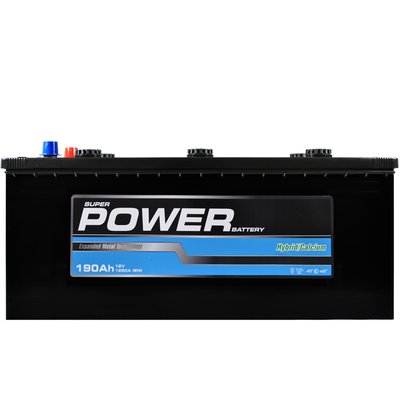 Автомобільний акумулятор POWER MF Black (B5) 190Аh 1250A L+ 566125885397 фото