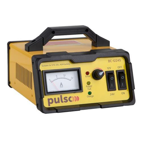 Зарядний пристрій PULSO BC-12245 12-24V/0-15A/5-190AHR/LED-Ампер./Iмпульсний BC-12245 фото