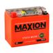 Мото акумулятор MAXION 12V 10A L+ (лівий) YTX 12-BS DS (DS-iGEL) 564958889211 фото 1