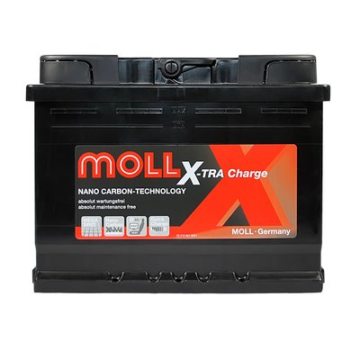 Автомобільні акумулятори MOLL X-Tra Charge (L2) 62Ah 600A R+ (правий +) 566125883018 фото