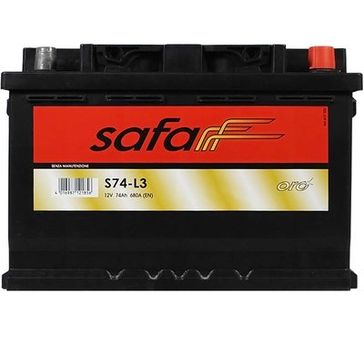 Автомобильный аккумулятор SAFA Oro 74Ah 680A R+ (правый +) 564958888220 фото