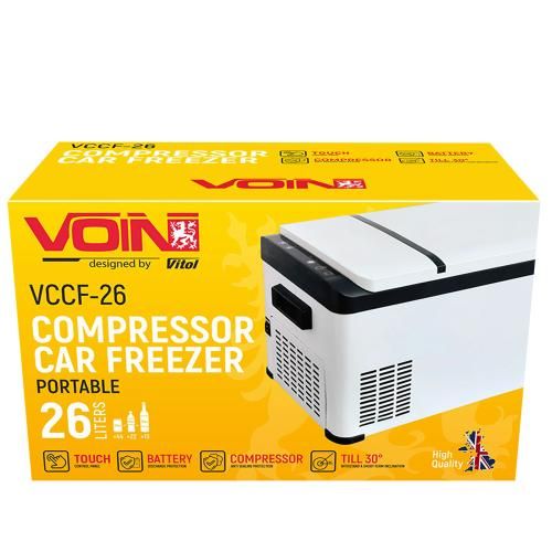 Холодильник компресорний 26 л. VCCF-26 DC / AC 12/24 / 220V 858505 фото