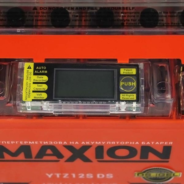 Мото акумулятор MAXION 12V 11.2A L+ (лівий +) YTZ 12S DS (DS-iGEL) 564958889148 фото
