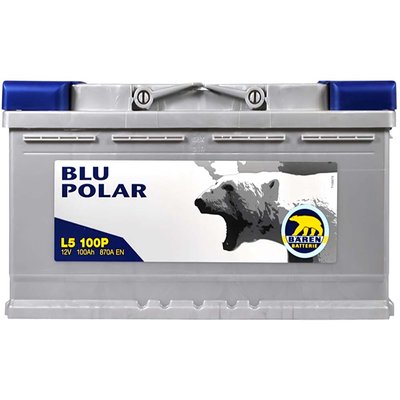 Автомобильный аккумулятор BAREN Blu polar 100Аh 870А R+ (правый +) 566615479210 фото