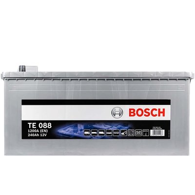 Автомобільний акумулятор BOSCH EFB 240Ah 1200A L+ (лівий +) D6 (TE0 888) 564958893733 фото