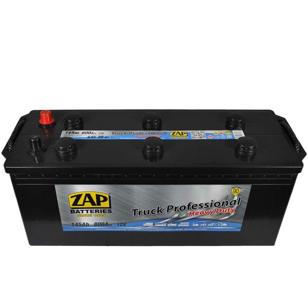 Автомобільний акумулятор ZAP Truck Freeway 145Ah 800A L+ (лівий +) D4 (645 20) 564958894630 фото