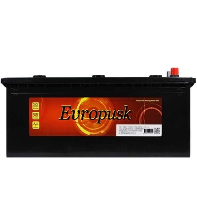 Автомобильный аккумулятор Evropusk 140Аh 850A L+ (левый +) D4 564958894664 фото