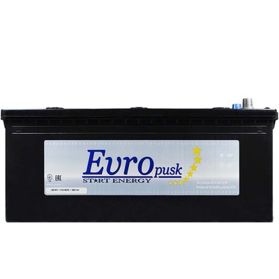 Автомобільний акумулятор Evropusk 190Аh 1150A L+ (лівий +) D5 564958894795 фото