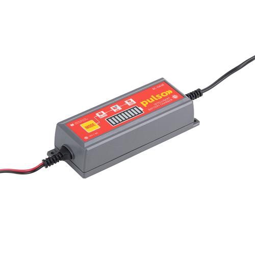Зарядний пристрій PULSO BC-10638 12V/4.0A/1.2-120AHR/LCD/Iмпульсний BC-10638 фото